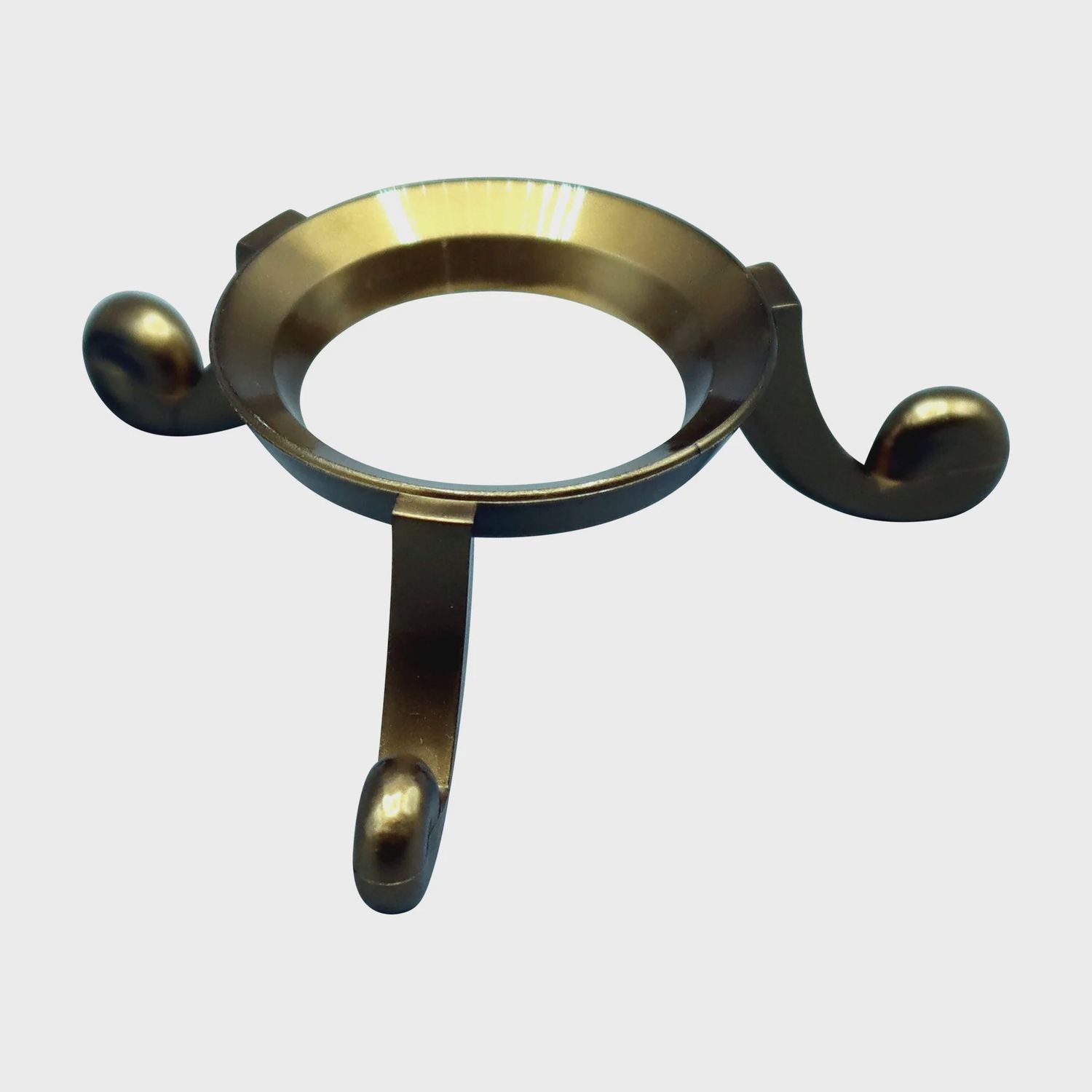 Luba's Lucite Gold Egg Stand