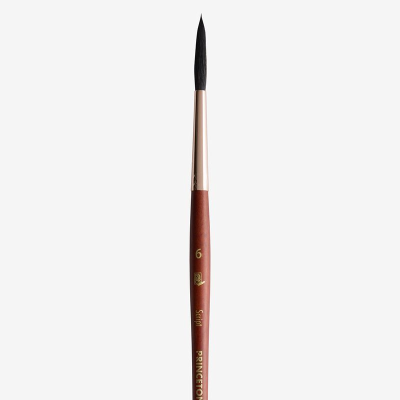 Princeton Neptune Script Brush 6