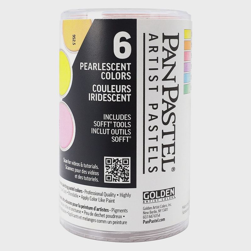 PanPastel Pearlescent Colours Set of 6