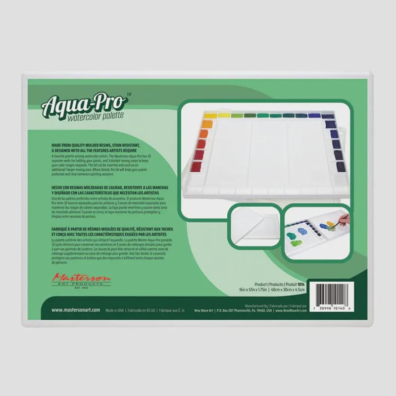 Masterson Aqua Pro W/C Palette