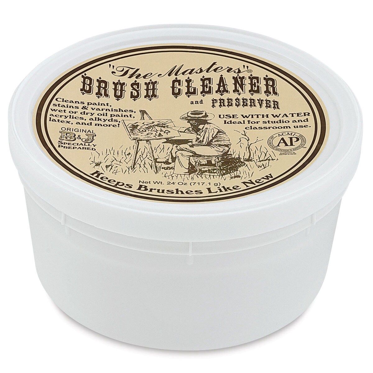 Masters Brush Cleaner 24oz Tub
