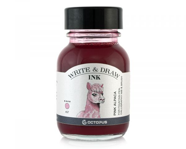 Octopus Ink Pink Alpaca 50ml
