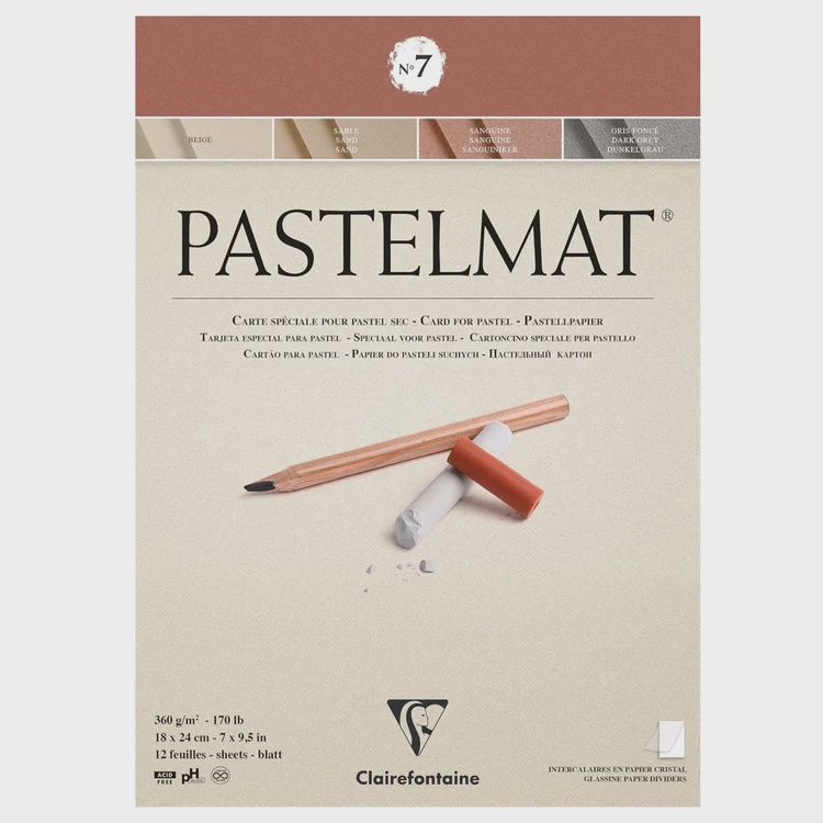 Pastelmat #7 7x9.5 12 Sheets