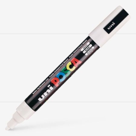 POSCA PC-5M Medium White