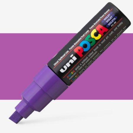POSCA PC-8K Broad Violet