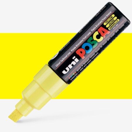POSCA PC-8K Broad Yellow