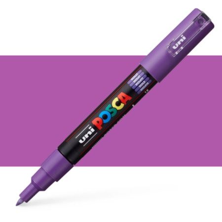 POSCA PC-1M XFine Violet