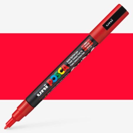 POSCA PC-3M Fine Red