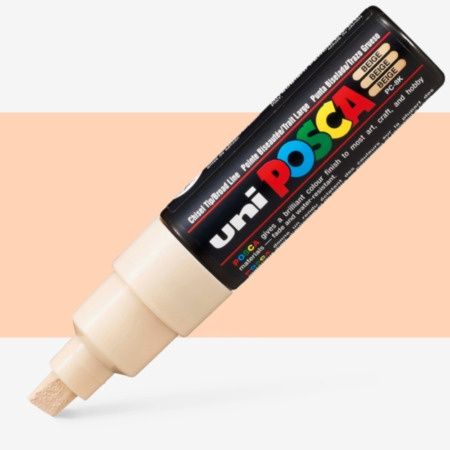POSCA PC-8K Broad Beige