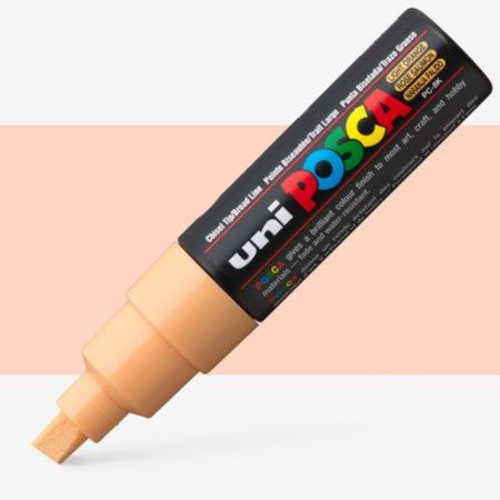 POSCA PC-8K Broad Light Orange