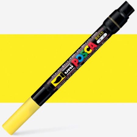 POSCA PCF-350 Brush Yellow