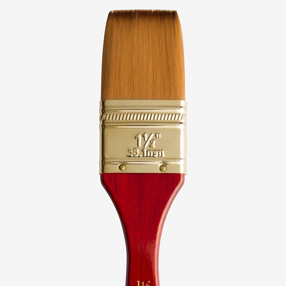 Princeton Heritage Synthetic Sable Flat Wash Brush 1 1/2"