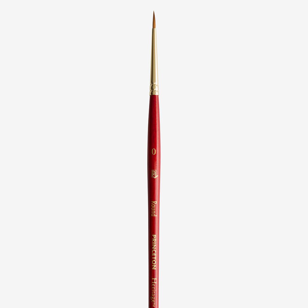 Princeton Heritage Synthetic Sable Round Brush 0