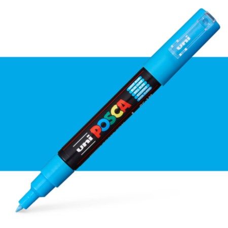 POSCA PC-1M XFine Light Blue