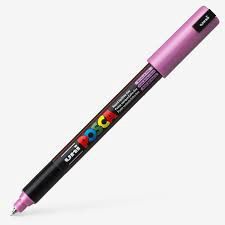 POSCA PC-1MR XFine Metal Pink