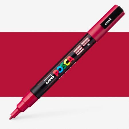 POSCA PC-3M Fine Dark Red