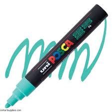 POSCA PC-5M Medium Aqua Green