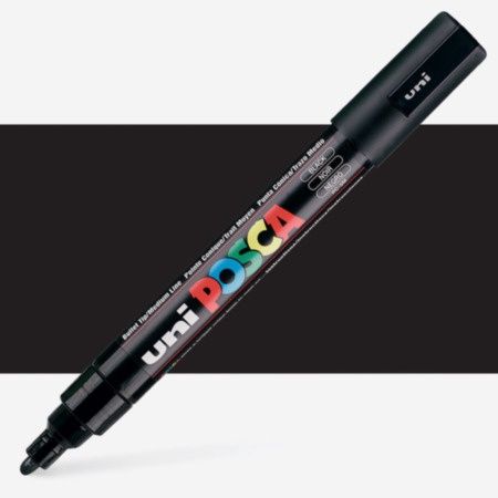 POSCA PC-5M Medium Black