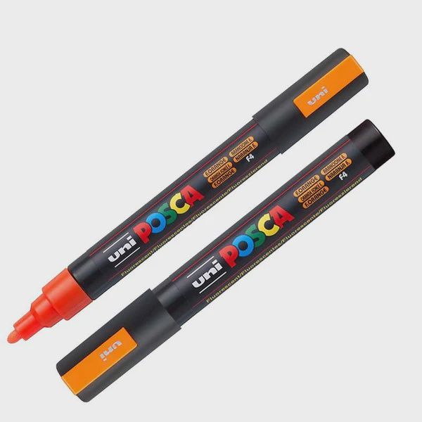 POSCA PC-5M Medium Fluorescent Orange
