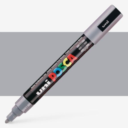 POSCA PC-5M Medium Grey