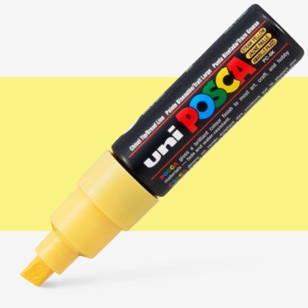 POSCA PC-8K Broad Straw Yellow