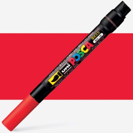 POSCA PCF-350 Brush Red
