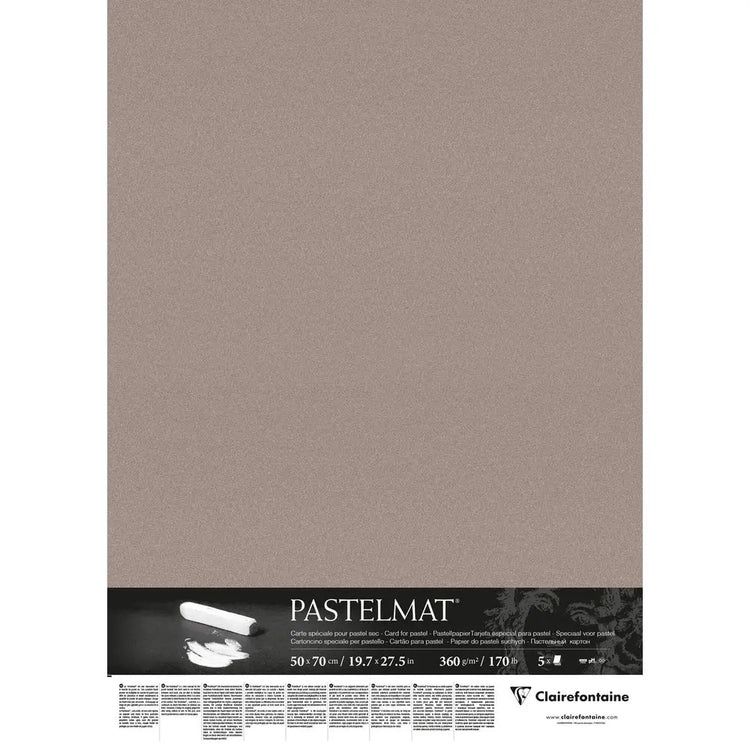 Pastelmat 170lb Dark Grey Sheet 20x28