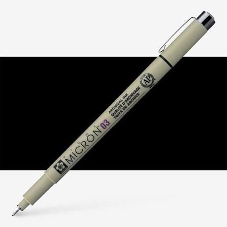 Pigma Micron 03 Black