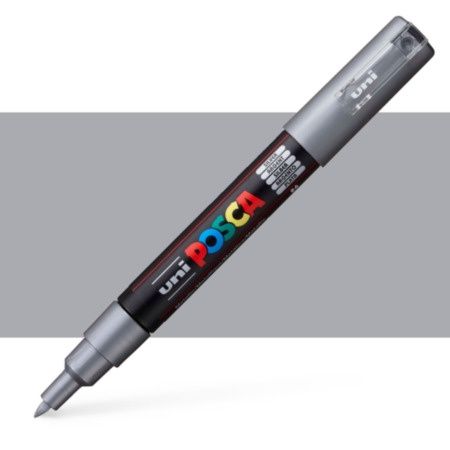 POSCA PC-1M XFine Silver