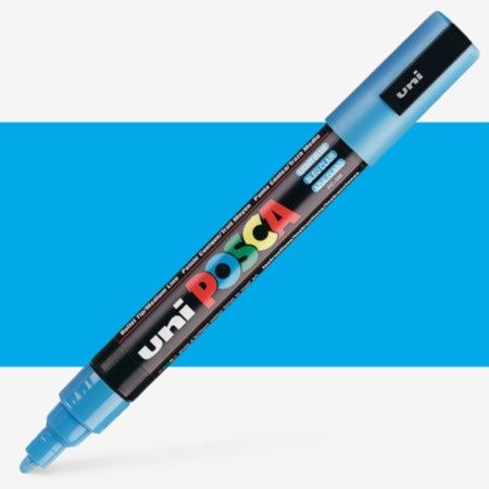 POSCA PC-5M Medium Light Blue