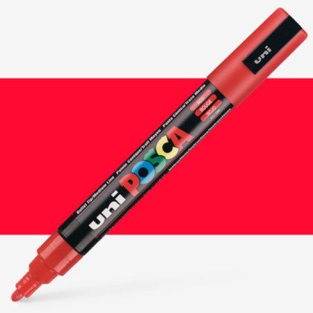 POSCA PC-5M Medium Red