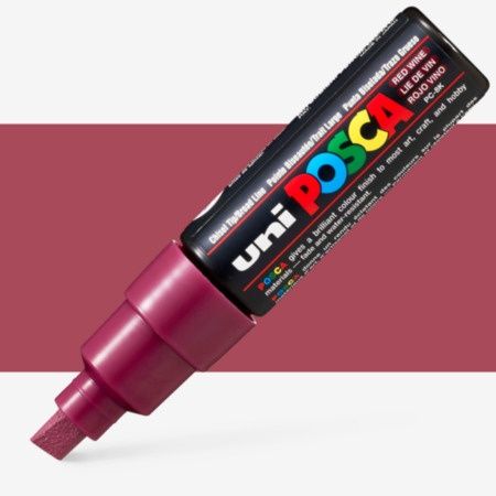 POSCA PC-8K Broad Red Wine