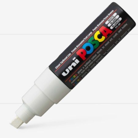 POSCA PC-8K Broad White