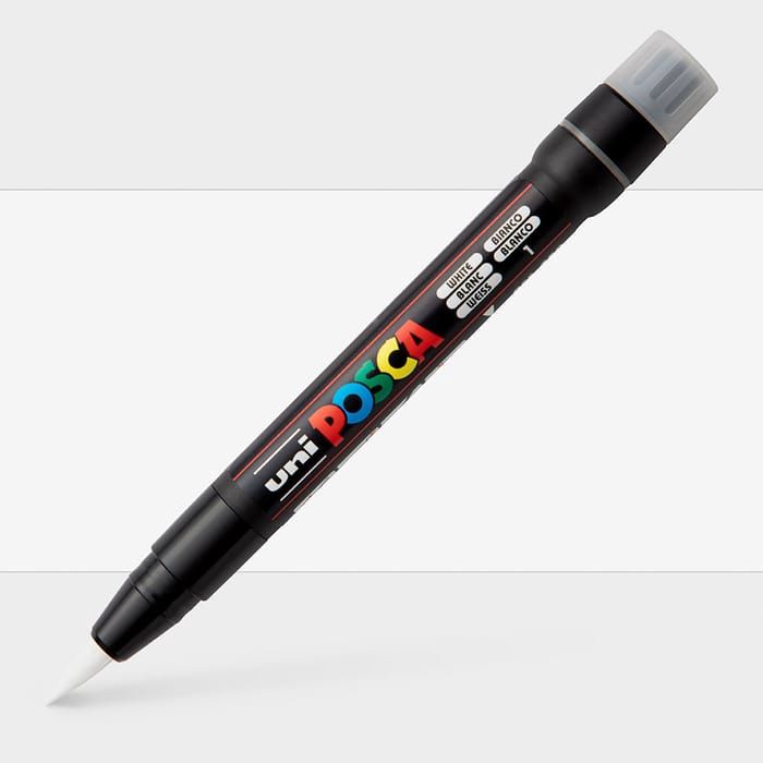 POSCA PCF-350 Brush White