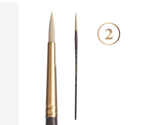 Princeton Dakota Synthetic Round Size 2 Brush