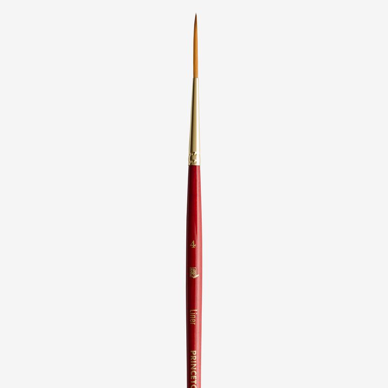Princeton Heritage Synthetic Sable Liner Brush 4