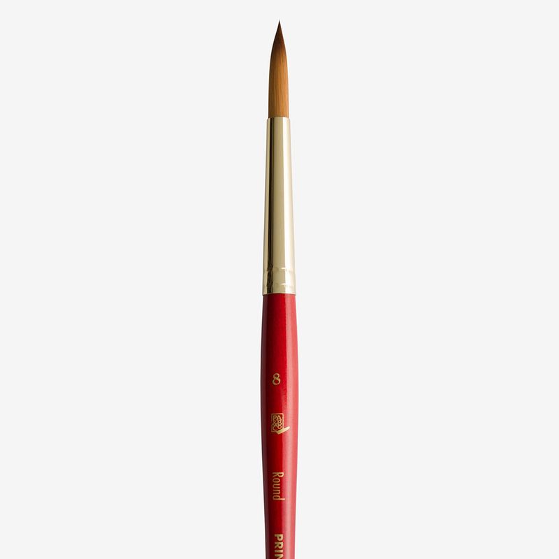 Princeton Heritage Synthetic Sable Round Brush Size 8