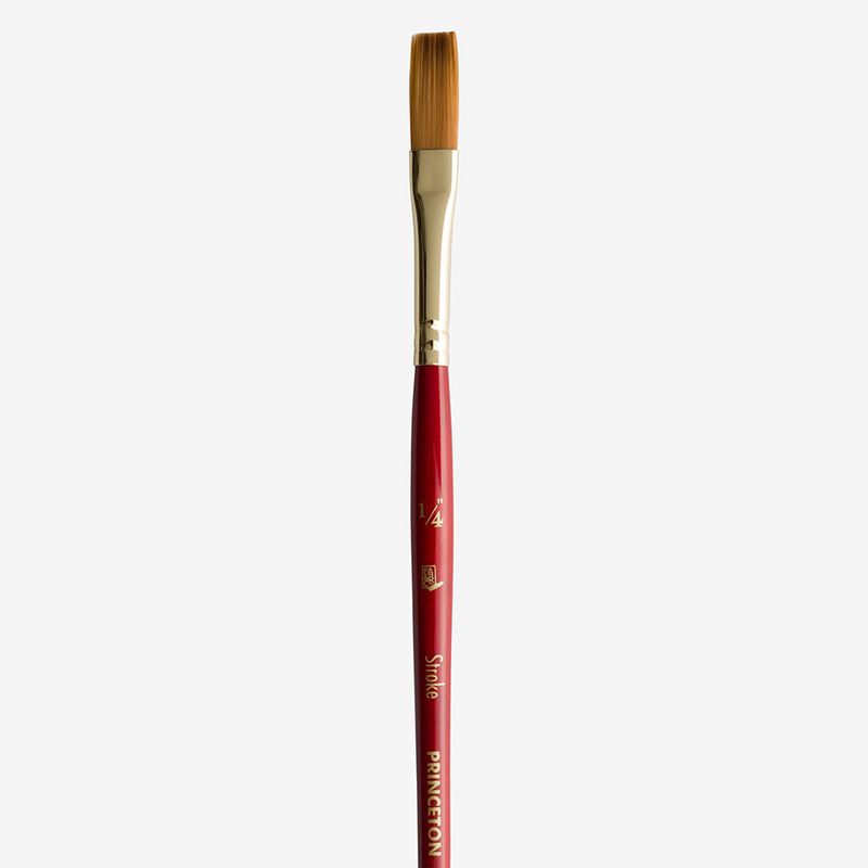 Princeton Heritage Synthetic Sable Stroke Brush 1/4"