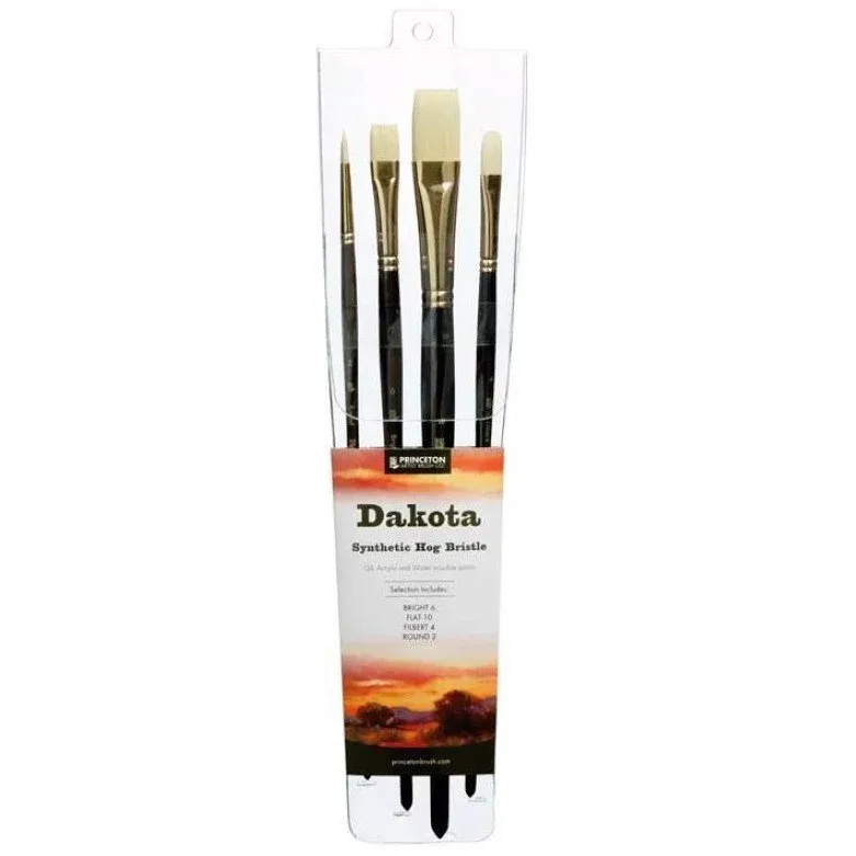 Princeton Dakota Professional Brush Set 4 Piece