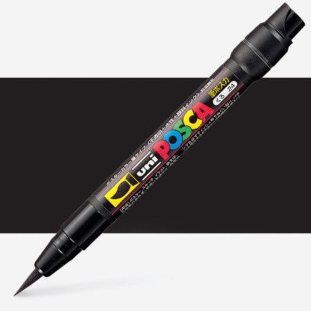 POSCA PCF-350 Brush Black