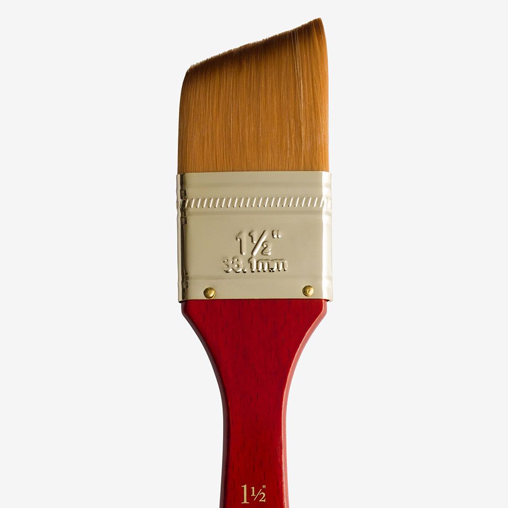 Princeton Heritage Synthetic Sable Angle Flat Wash Brush 1 1/2"
