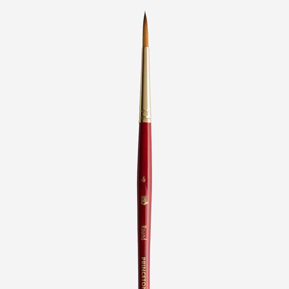 Princeton Heritage Synthetic Sable Round Brush Size 4