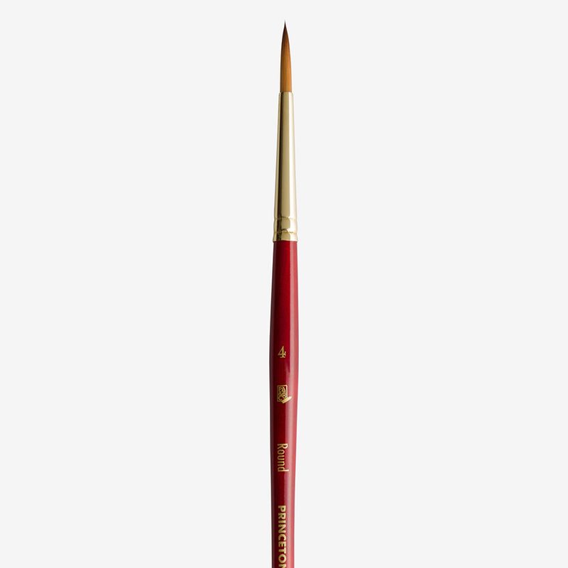 Princeton Heritage Synthetic Sable Round Brush Size 4