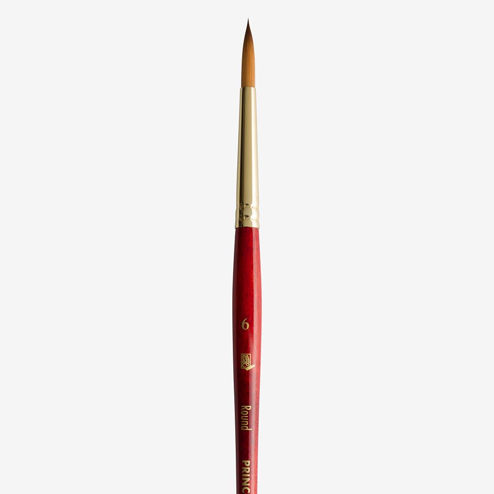 Princeton Heritage Synthetic Sable Round Brush Size 6
