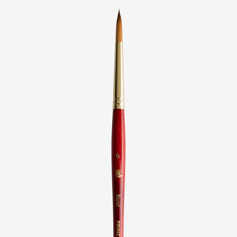 Princeton Heritage Synthetic Sable Round Brush Size 6
