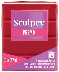 Sculpey Premo Pomegranate 2 oz Sculpey Premo Pomegranate 2 oz