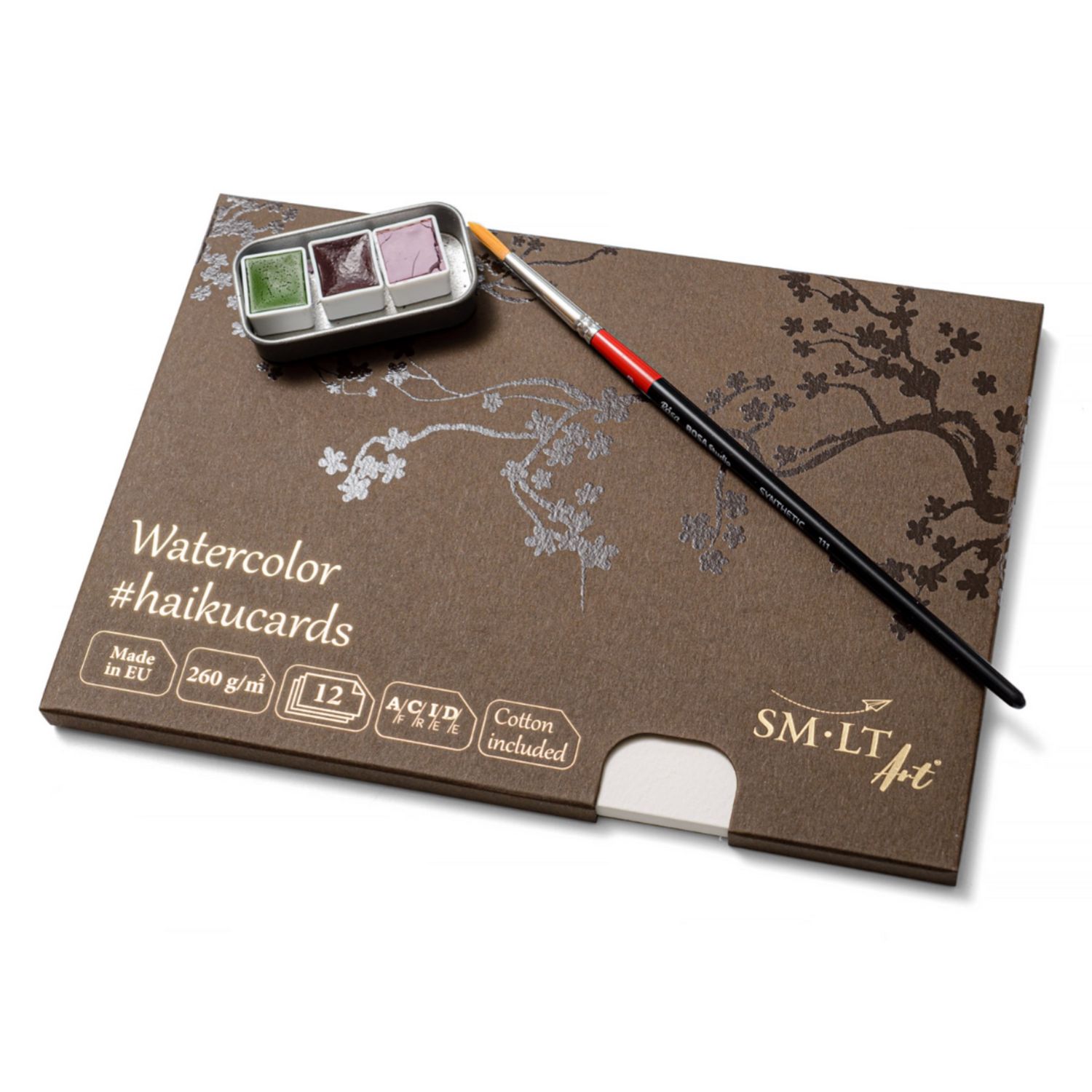 SM-LTArt Haiku Watercolor Card Set