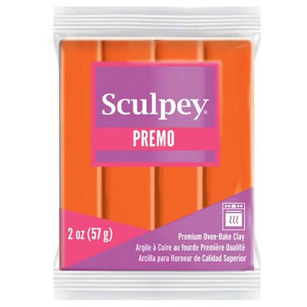 Sculpey Premo Orange 2 oz Sculpey Premo Orange 2 oz