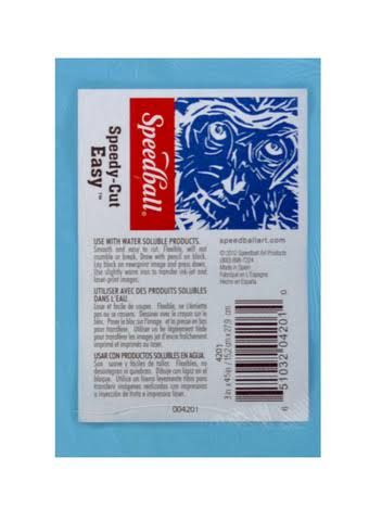 Speedball EasyBlock Blue 3.5x5