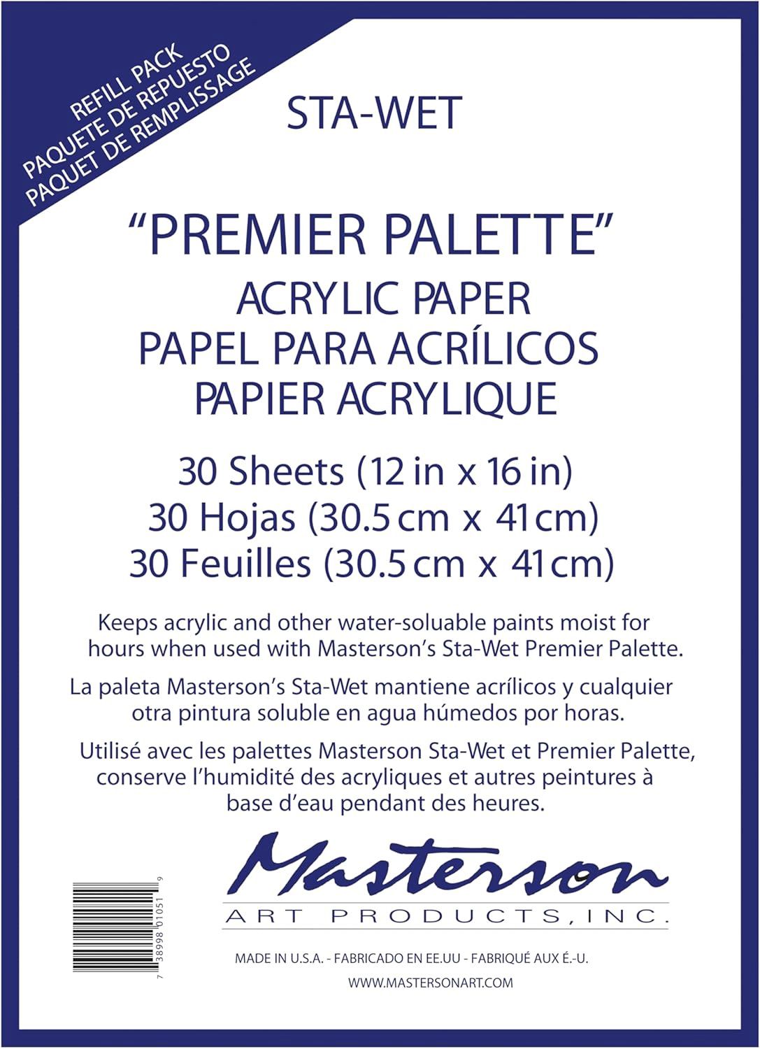 Sta Wet Premiere paper 12x16 30SH